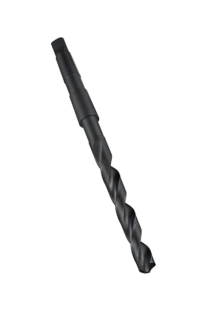 Dormer A1301 Taper Shank Drill Jobber, Steam Oxide Coating, High Speed Steel, Head Diameter 25.4 mm, Flute Length 160 mm