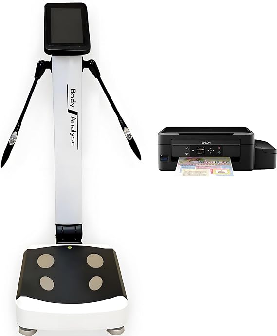 Body Fat Scale, 8 Electrodes Weighing Scale for Body Weight Fat Percentage, Scale Digital, Smart Scale & Body Analyzer, 20 Body Composition Scale with Report