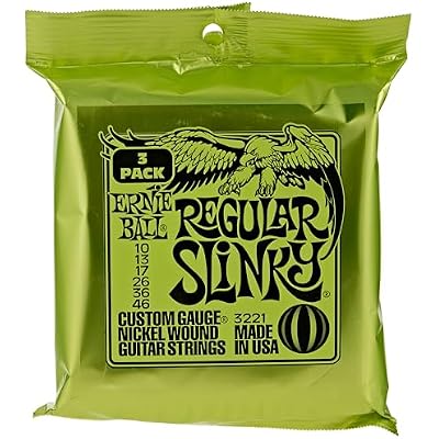 Ernie Ball Turbo Slinky Nickelwound Electric Guitar Strings