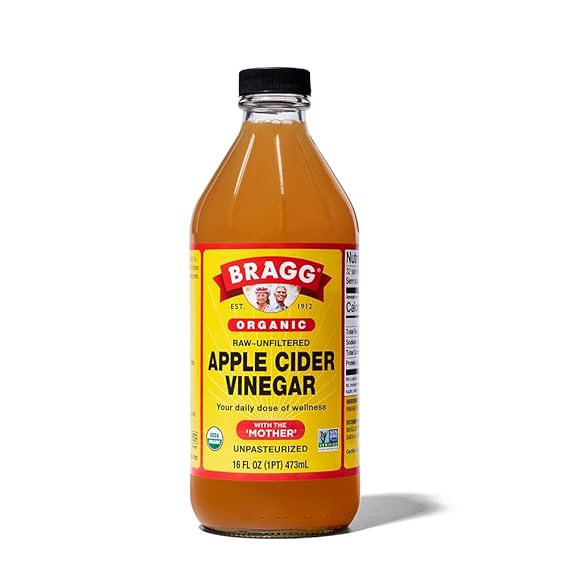 Bragg Vinegar Apple Cider Unf Org, 16 Oz