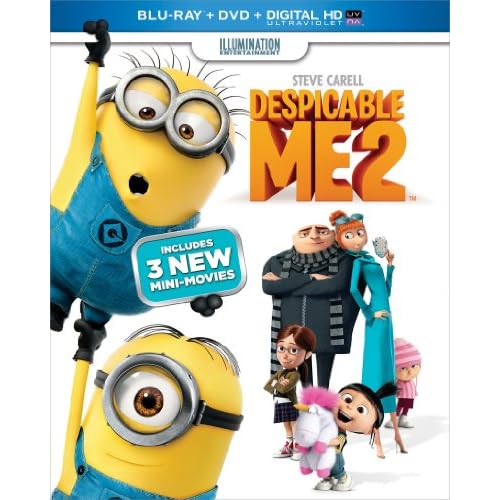 Despicable Me 2 (Blu-ray + DVD + Digital)