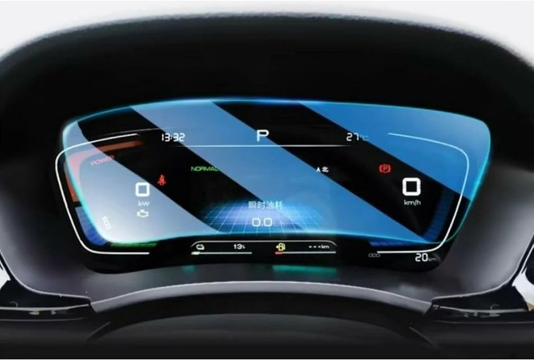 BYD Seal U Ev ile uyumlu 2024 2025 Model Dijital Gösterge 9H Nano Ekran Koruyucu