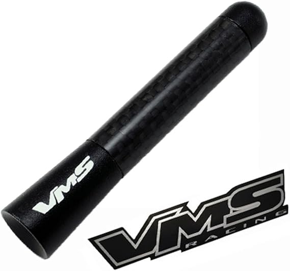 Lexus IS250 IS300 IS350 Black Carbon Fiber Short 3" Inch Antenna