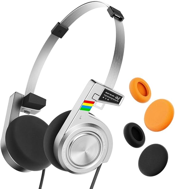 iKF R3 Retro Bluetooth Wireless (Not Wired) Headphones, 60H Playtime