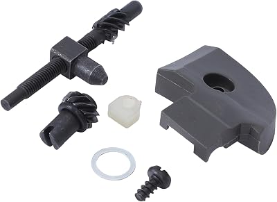 455 Rancher Chain Adjuster Kit - Chain Adjuster Tensioner Screw Adjusting Kit with 537286401 Chainsaw Cover for Husqvarna 455 Rancher 455 460 Chainsaw Replace 575260403
