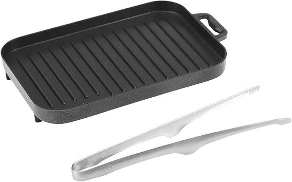 Fire-Maple Aluminium Alloy Mini Griddle Set with Stainless Steel Tongs