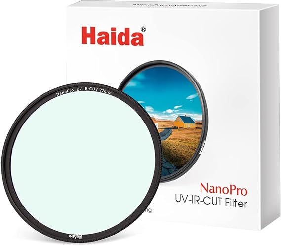 Haida NanoPro MC UV/IR Cut Filter Waterproof Scratch Resistant Nano Coating Optical Glass SLR Photographic Filter (58mm)