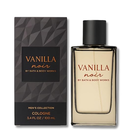 Bath & Body Works VANILLA NOIR Cologne Mens Collection 3.4 fl oz