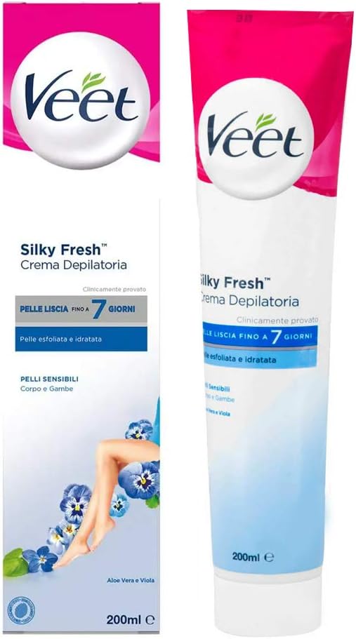 Veet Hair Removal Cream Sensitive Skin with Aloe Vera & Vitamin E (200ml)
