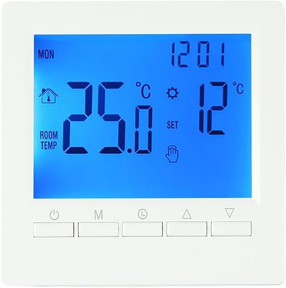 ThermoHome Wireless Programmable Thermostat Digital LCD Temperature Controller