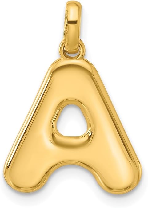 Jewels By Lux 14K Yellow Gold Fancy Letter Charm