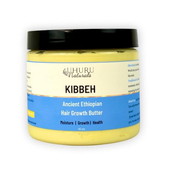 Uhuru Naturals Original Hair Butters (16 oz, Kibbeh Butter)