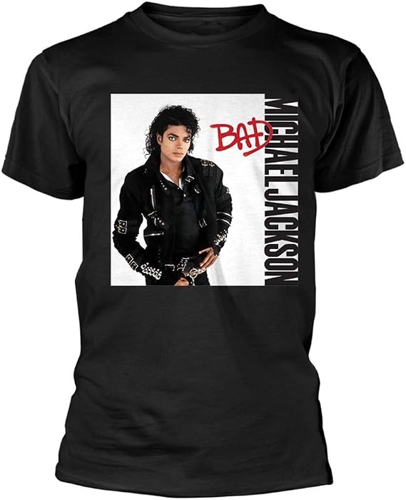 Michael Jackson 'Bad' (Black) T-Shirt