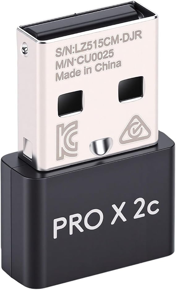Hyper Polling Mouse Receiver 8000Hz, USB Dongle with 0.125ms Response, Quick Auto Pair, Frequency Hopping, Reliable Connection for Gaming