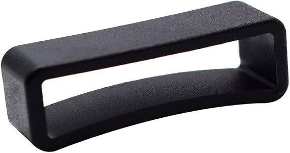 20 Pack 1 inch Plastic Keeper Belt Loop Square Loop Buckle | for Backpack Straps 25mm Webbing