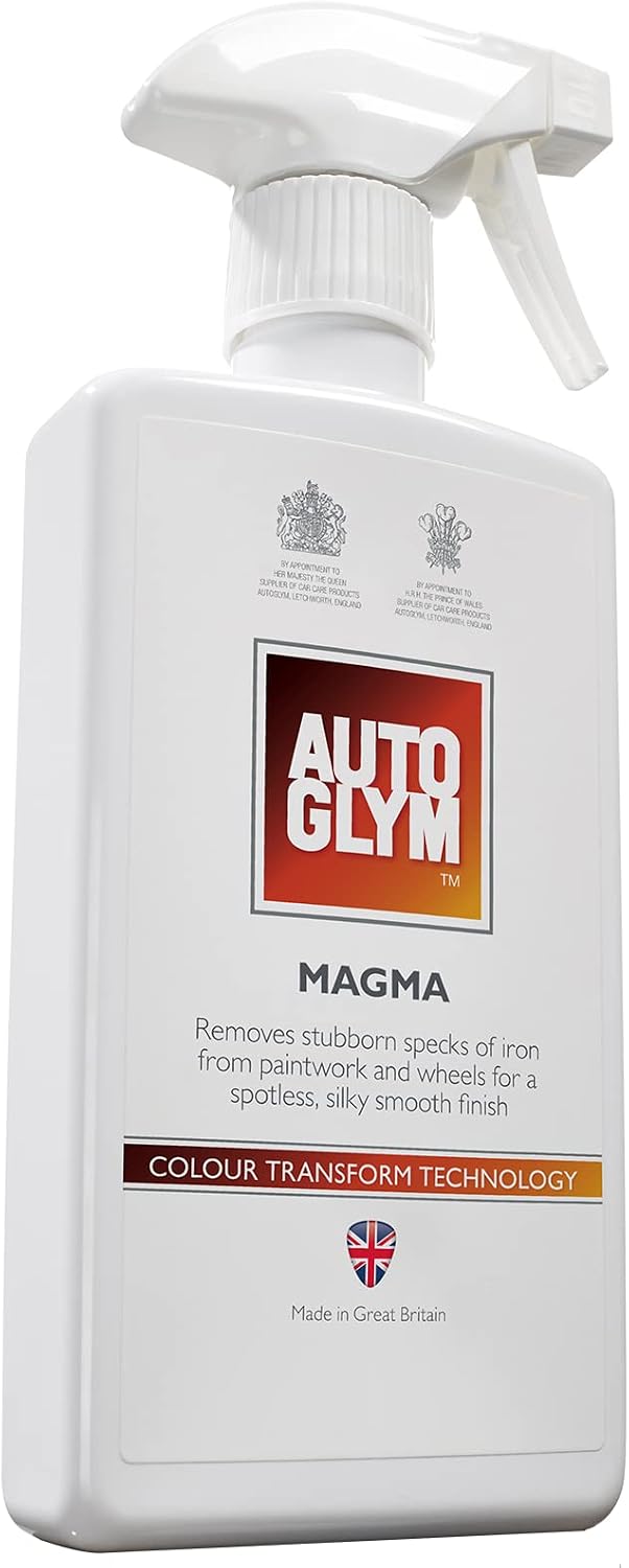 Autoglym Magma Liquid Clay, 500ml - Colour Transform Technology Bodywork and Wheel Fallout Remover, Removes Stubborn Iron Specks From Car Bodywork, Brake Discs, Car Wheel Cleaner