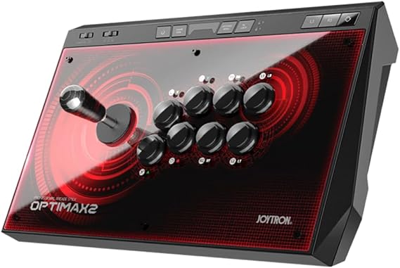 Joytron OPTIMAX 2 Arcade Stick PS5/PS4/PC/Nintendo Switch/XBOX compatible Equipped with Santokusha lever Tekken 8 Street Fighter 6 High speed response Zero delay compatible Parallel import product