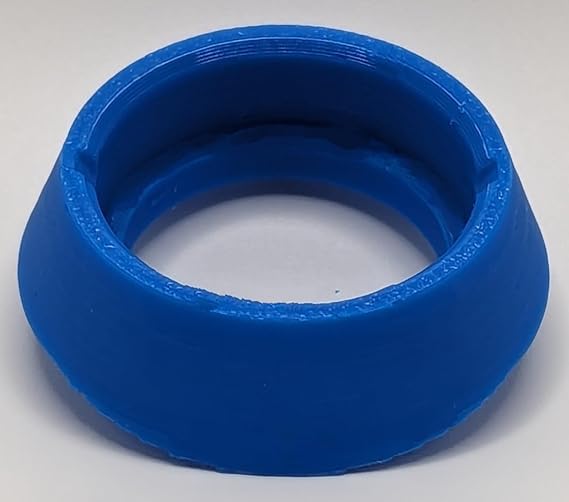 Stern Action/Smash Button Replacement Bezel, Vibrant Colors (Electric Blue)