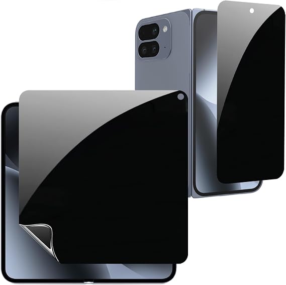 Privacy Inner Screen Protector For Google Pixel 10 Pro Fold, Anti-Spy Front Tempered Glass Film