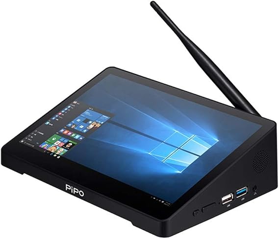 Tablet Computer, PiPo X10s All-in-One Mini PC 10.1 inch 6GB+64GB Windows 10 IntelCeleron J4105 Quad Core Tablet PC, Support WiFi BT TF Card RJ45