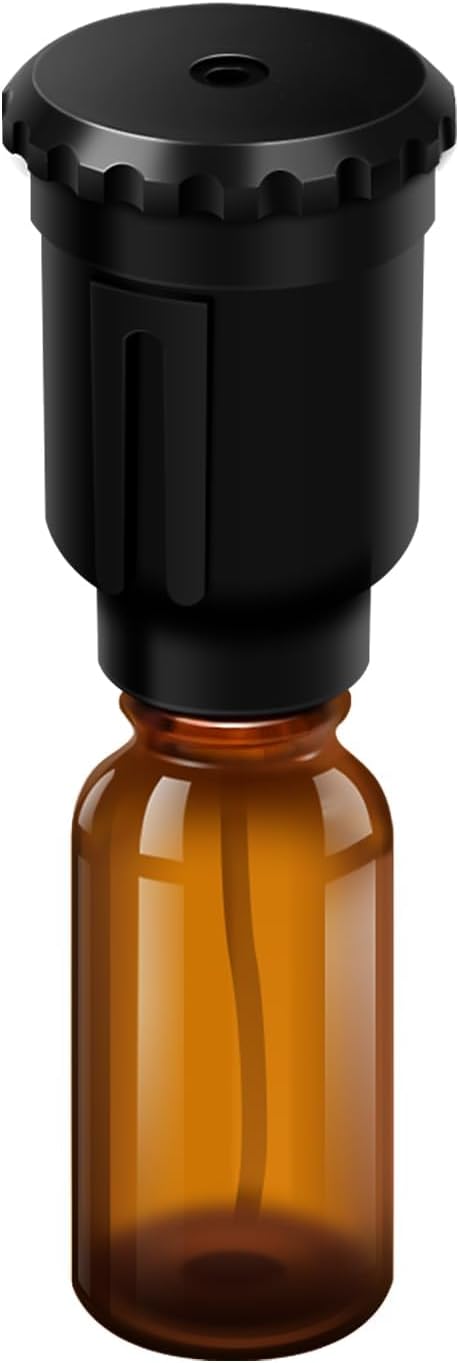 Waterless Diffuser Replacement Nozzle for Essential Oil Nebulizer, Black (1 PC / 20 ml),High-Head Thread Design