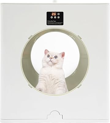 88L Automatic Pet Dryer Box with 360 Circulated Airflow, 5200W Cat Hair Drying Box with Smart Temperature Control, Foldable Design, and Low Noise Operation