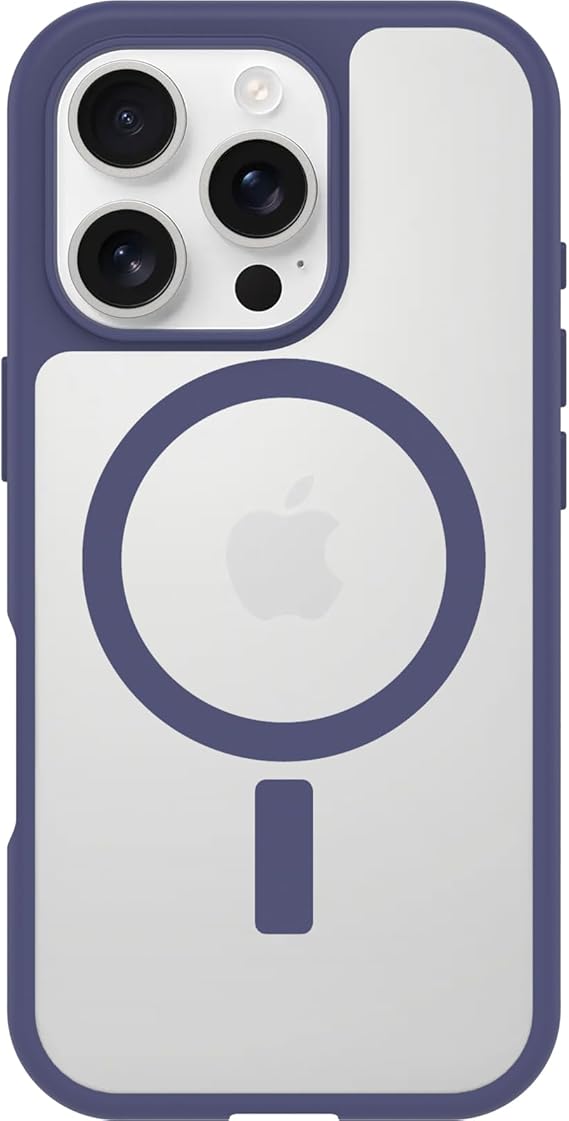 OtterBox iPhone 16 Pro React Series Case - Denver Dusk Purple - Ultra-Thin, Stylish Minimalist iPhone Case, MagSafe Compatible