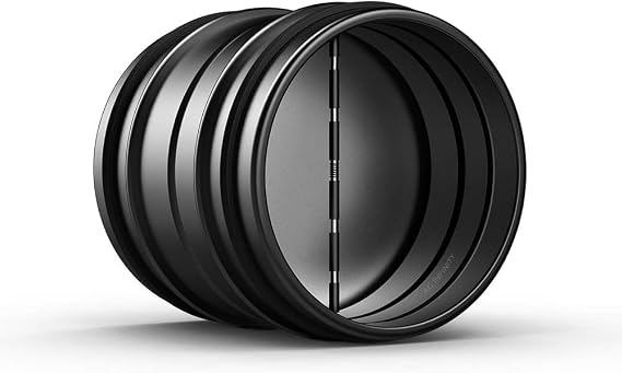 AC Infinity 6" Backdraft Damper One-Way Airflow Ducting Insert