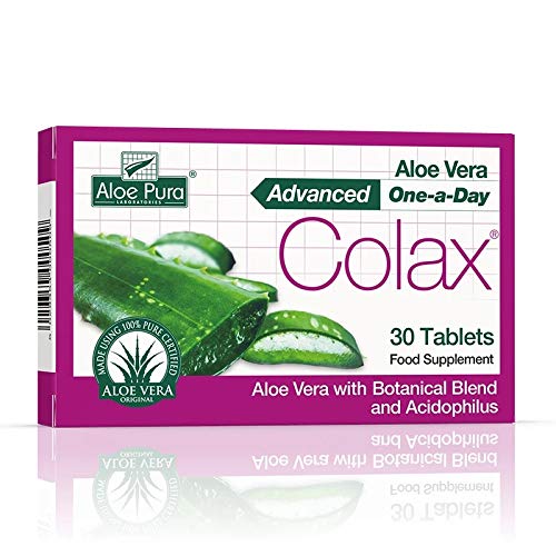 Aloe Vera Colon Cleanse Advanced Colax Tablets 30