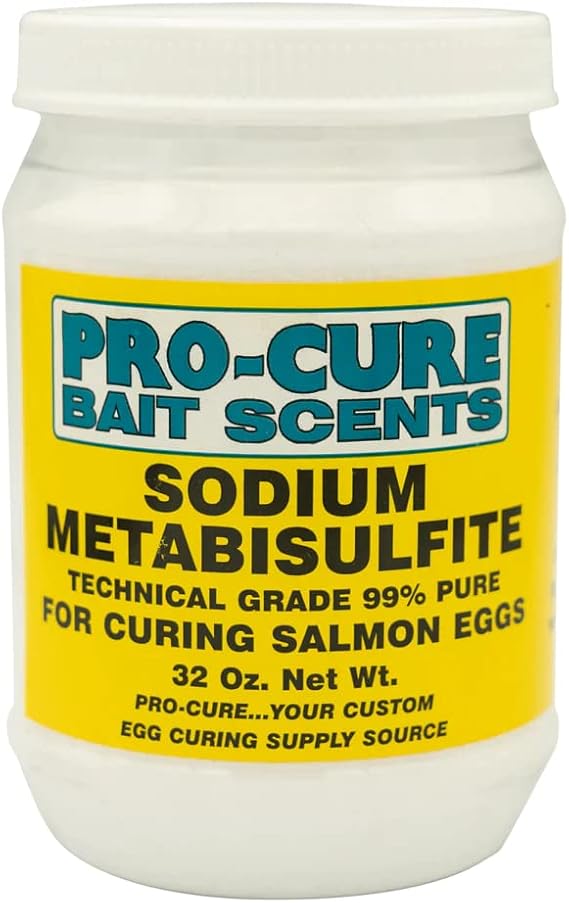 Pro-Cure Sodium Metabisulfite, 2 Pound Jar, White