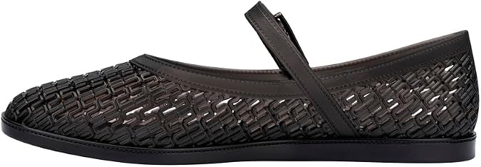 Melissa Harper Ballet Flat with Adjustable Buckle for Women
