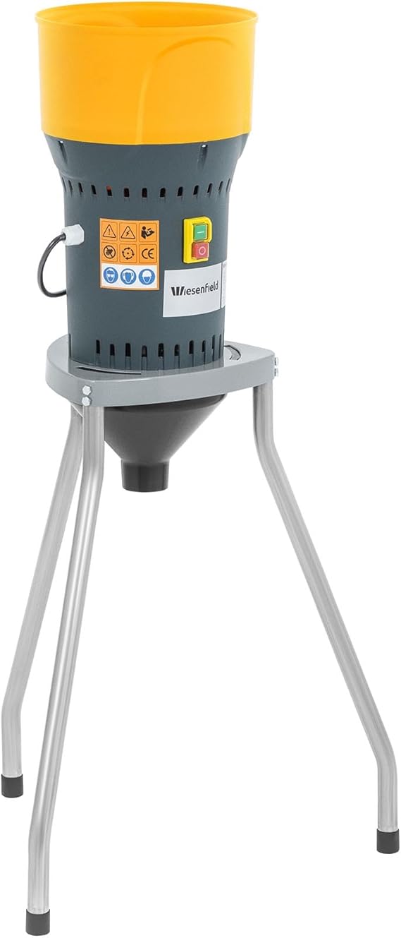 Electric Grain Mill - 300 kg/h - 1300 W - with base frame Electric flour mill Corn mill Grain grinder Wheat mill
