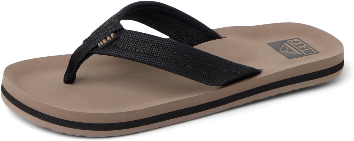 REEF Boys Kids Ahi Beach Flip Flop, Soft Cushion Footbed, Water Friendly