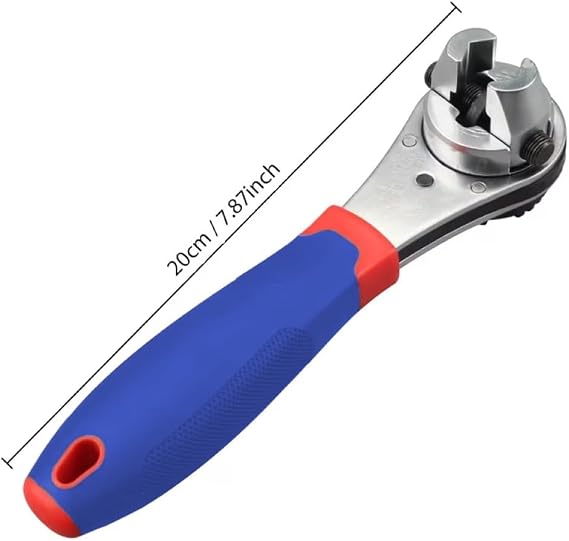 WORKPRO WP272063 7-22mm CR-V Profesyonel Ayarlanabilir 200mm Cırcır Anahtar