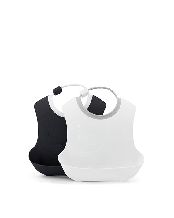Vital Innovations 78223 Twist Shake Bib White white