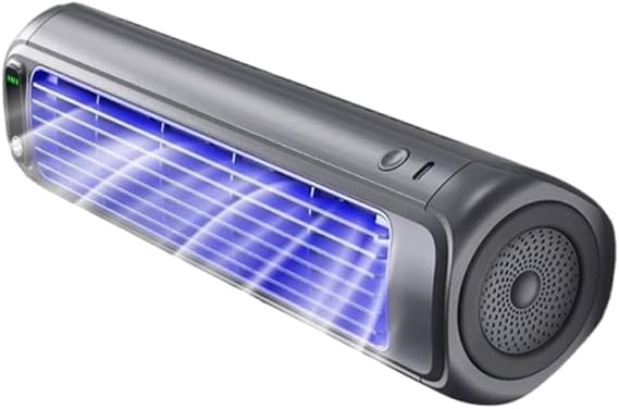 2026 Portable AC Fan Mini Air Conditioner, USB Powered Cooling Fan for Room, Small Air Cooler Wall Mount or Desk Use, Quiet Portable AC for Bedroom Kitchen Dorm Camping