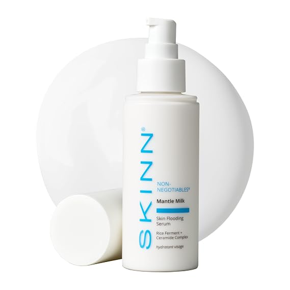 SKINN Mantle Milk Skin Flooding Serum | Hyaluronic Acid Serum that Restores Moisture, Strengthens Skin Barrier and Boosts Collagen for Plump Hydrated Skin