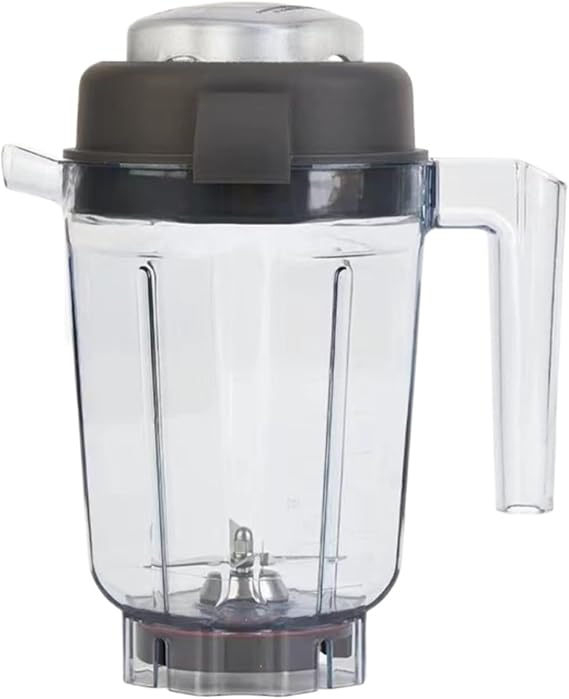 Blender Cup, With Blade Lid On The Bottom, Compatible For Vitamix 5200 6300, Blender Ice Crusher Juicer Container Tank Replacement, 32 Oz(6300)