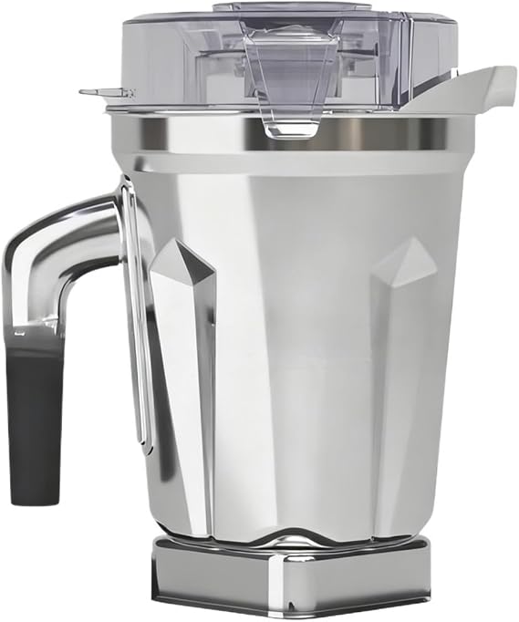 Compatible For Vitamix,48oz Stainless Steel Mixing Container 5200 750 6300 Vm0103 Vm0197