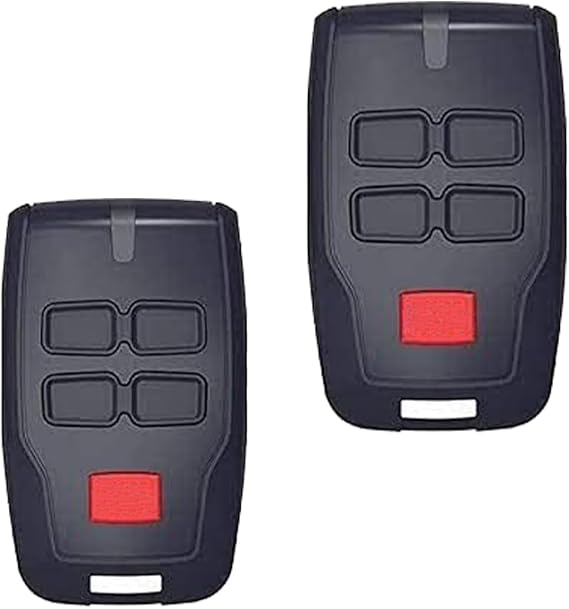 BFT Remote Control Replacement 2 Pack, 433MHz Rolling Code Garage Door Opener Remote, 4-Channel Transmitter Compatible with BFT Mitto 2, Mitto B, B RCB02, B RSC02 Gate Openers