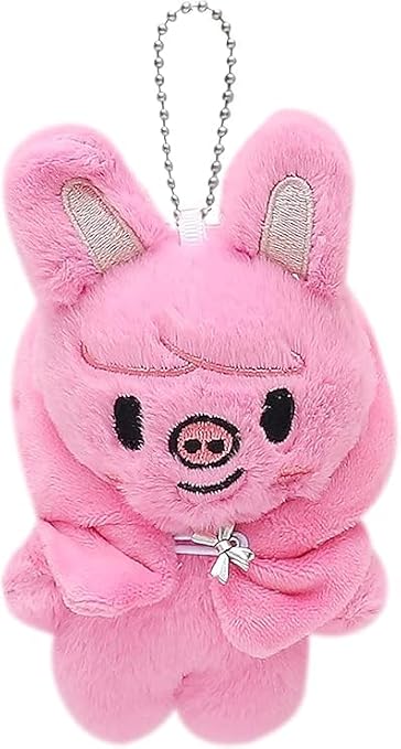 Skz ぬいぐるみマント服 3.9インチ Sk-zooぬいぐるみキーホルダー、マント取り外し可能、ソフトでかわいい、ファンに最適