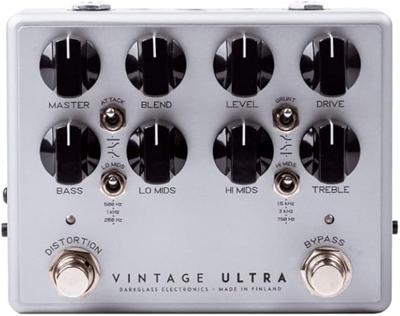 Darkglass VDUV2A Vintage Ultra V2 Bass Preamp Pedal w/ 2-Channels & AUX In