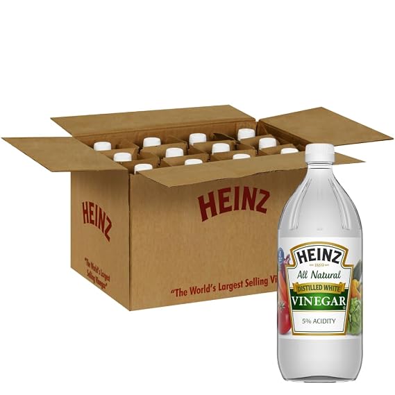 Heinz Distilled White Vinegar 32 oz (Pack of 12)