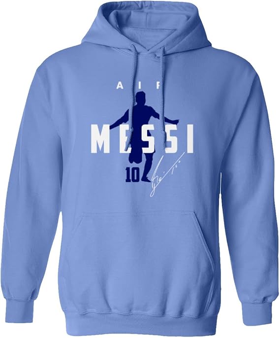 Argentina Football Air Messi 2022 World Soccer Fans Unisex Hooded Sweatshirt