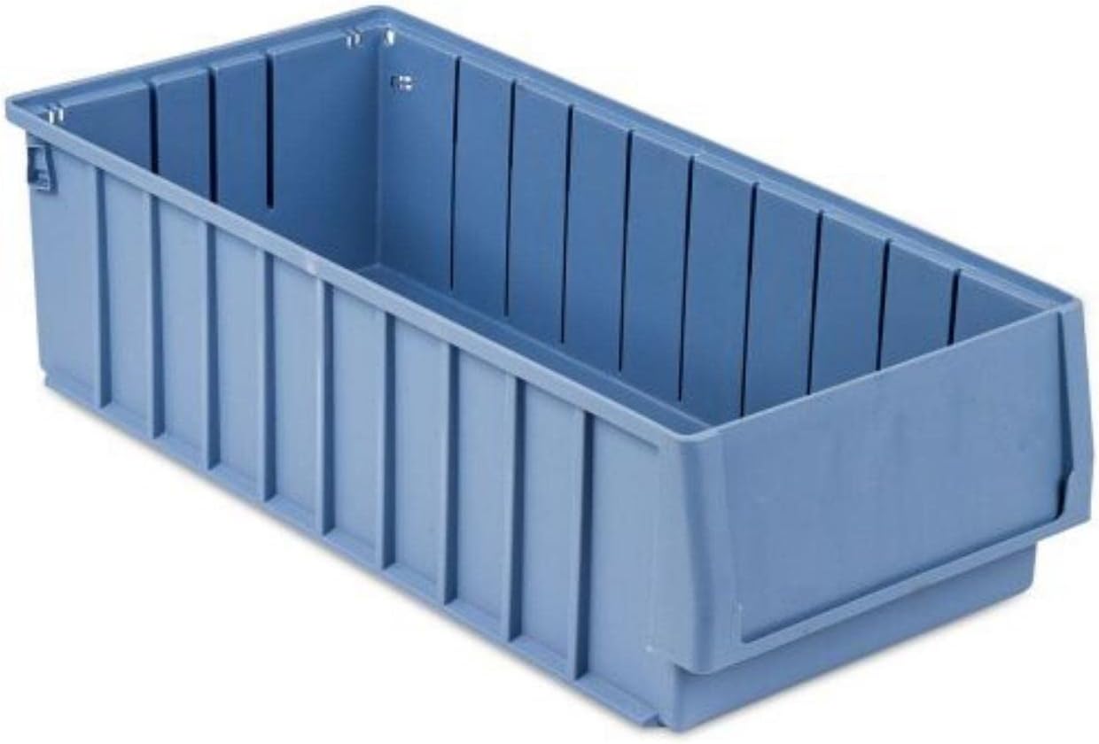 Regalkasten 500 BH mit Etikett & Schutzhaube HxBxT 14x234x50cm 126 Liter Sichtlagerkasten Sortimentskasten Sortimentsbox Kleinteilebox