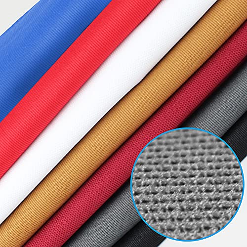 Speaker Grill Cloth Stereo Fabric Replacement for Acoustic Equipment Speakers,Architecture,Home Application-Dustproof,Scratch-Resistance,Protection and Exquisite Decoration 12 x 54, Red