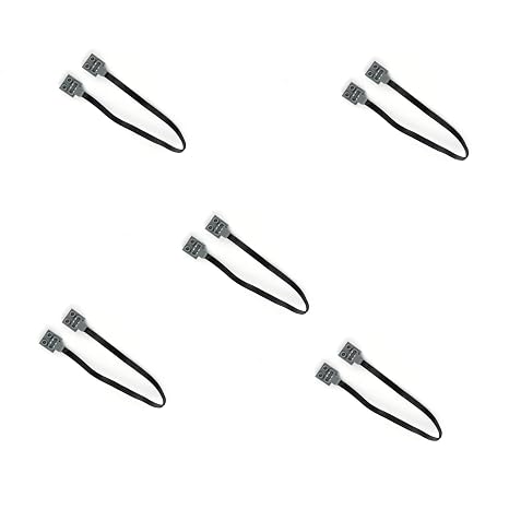 Power Functions Extension Wire Cords, Set of 5, 25/50cm, Compatible with MOC Building Blocks (50CM)