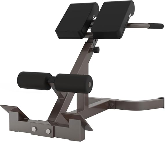 Back Extension Bench Roman Chair With Height Adjustable Back Extension Bench Ab Bench Leg Strength Trainer Hyperextension Bench Gym Equipment Loads 660lbs
