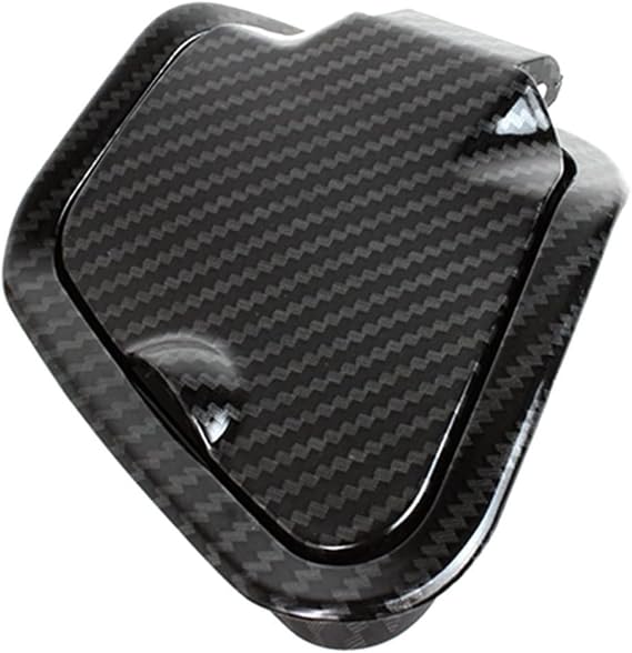 AANAN Side Pocket Cover USB Port Compartment Compatible With YOMAHA NMAX 155 2021 2020 V2 Motorcycle Accessories (Color : Carbon Fiber Pattern)