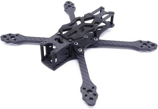 220mm 5 Inch 5mm Arm Carbon Fiber Quadcopter X Type Freestyle Frame Kit Support DJI Air Unit for FPV Racing Drone